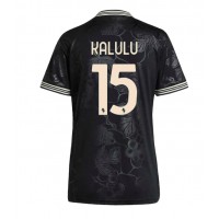 Juventus Pierre Kalulu #15 Tretí Ženy futbalový dres 2025-26 Krátky Rukáv